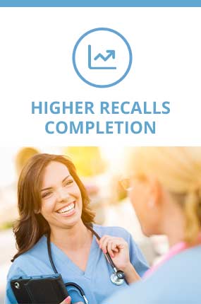 Higher Recalls Completion